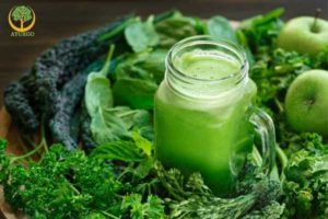 Green juice to drink during intermittent fasting